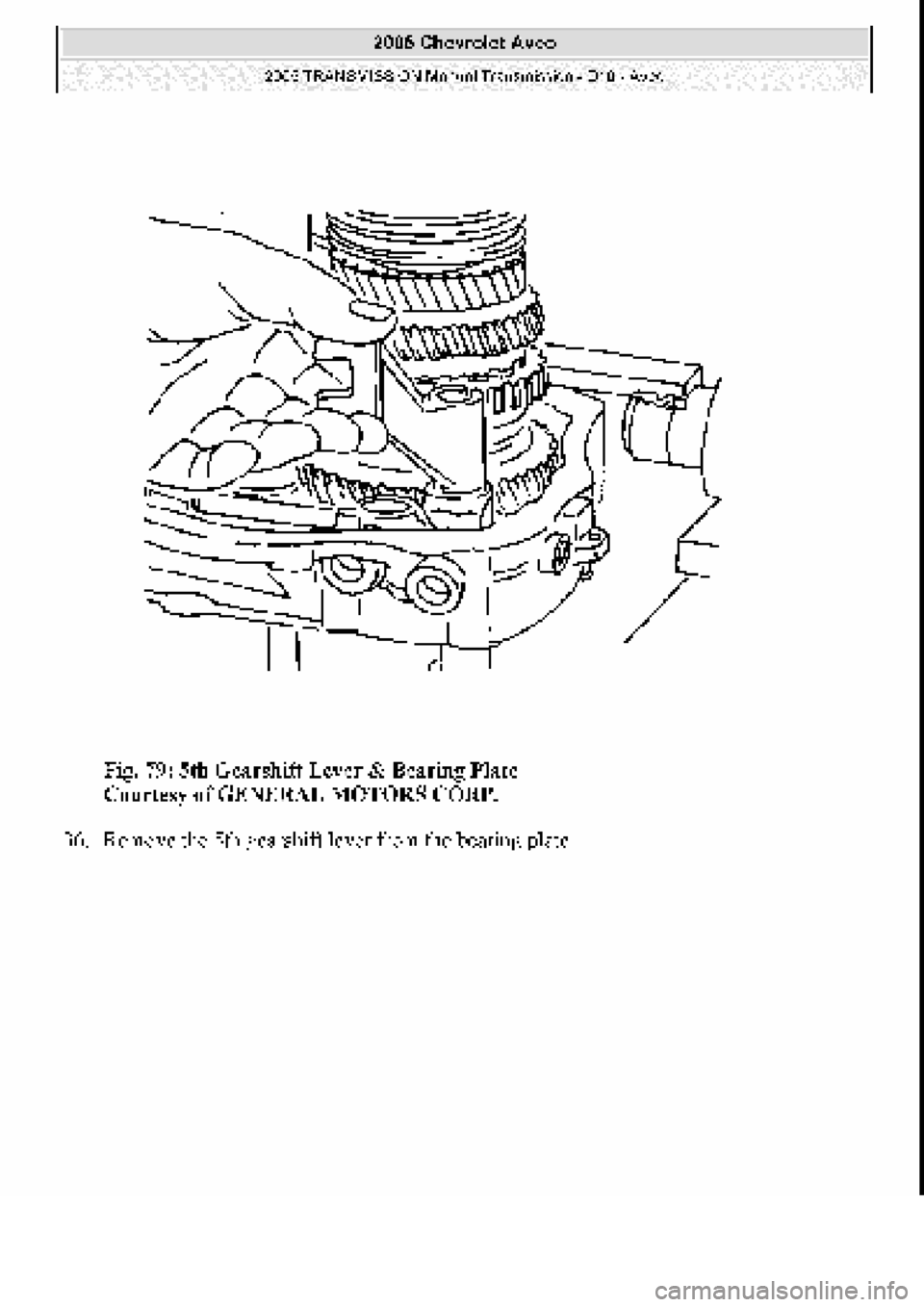 CHEVROLET AVEO 2002  Service Repair Manual 