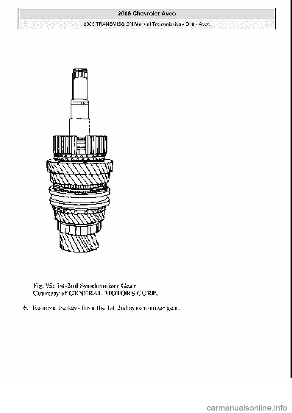CHEVROLET AVEO 2002  Service Repair Manual 