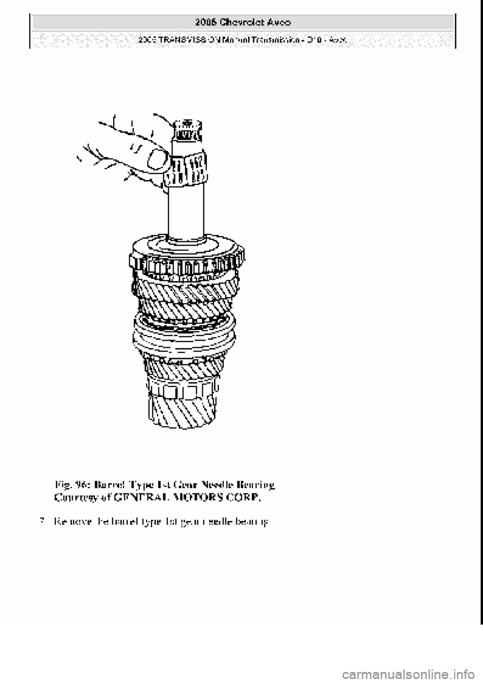 CHEVROLET AVEO 2002  Service Repair Manual 