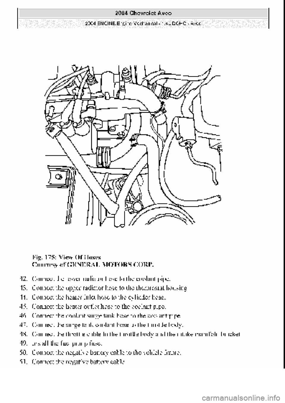 CHEVROLET AVEO 2002  Service Repair Manual 