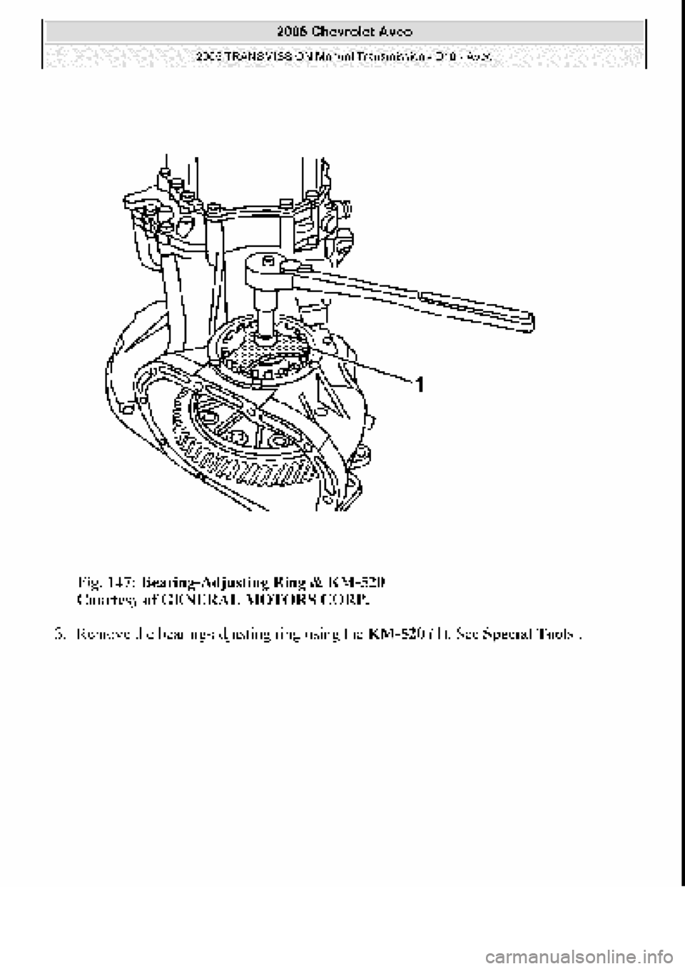 CHEVROLET AVEO 2002  Service Repair Manual 