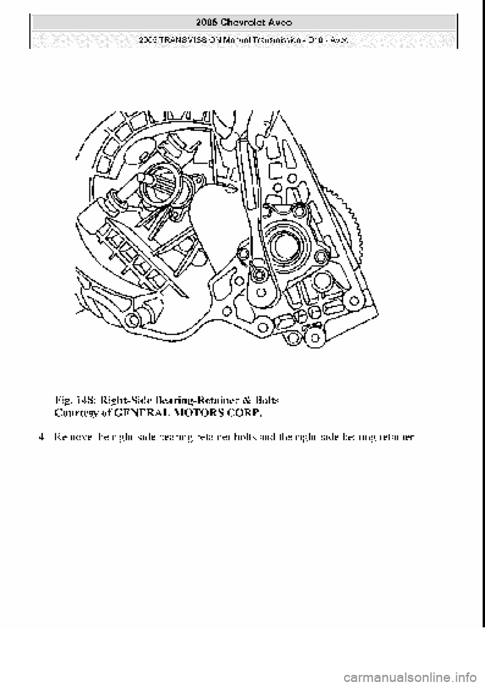 CHEVROLET AVEO 2002  Service Repair Manual 