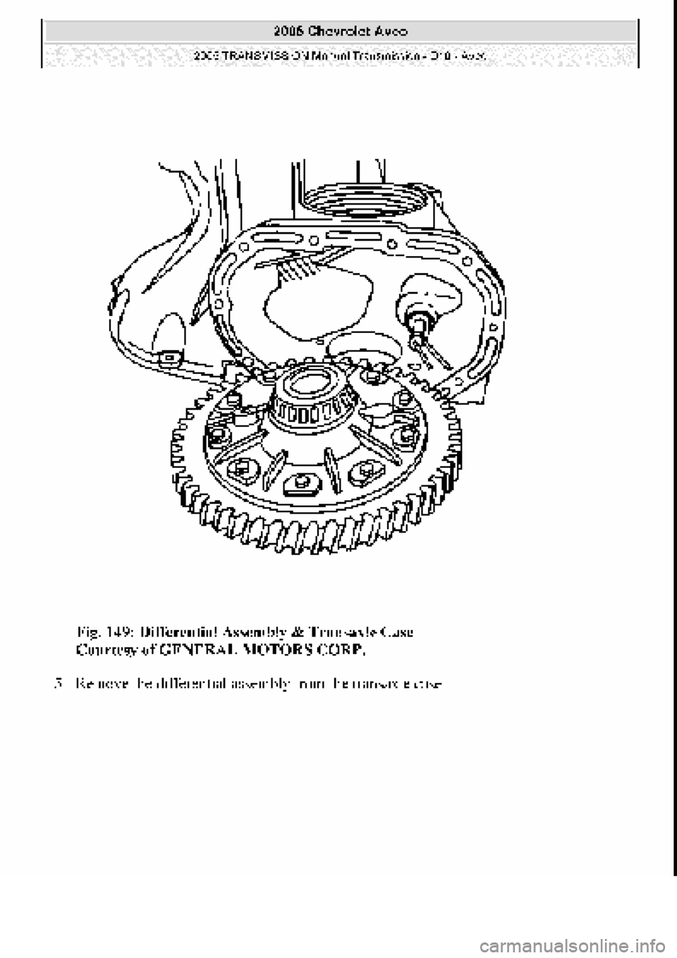 CHEVROLET AVEO 2002  Service Repair Manual 