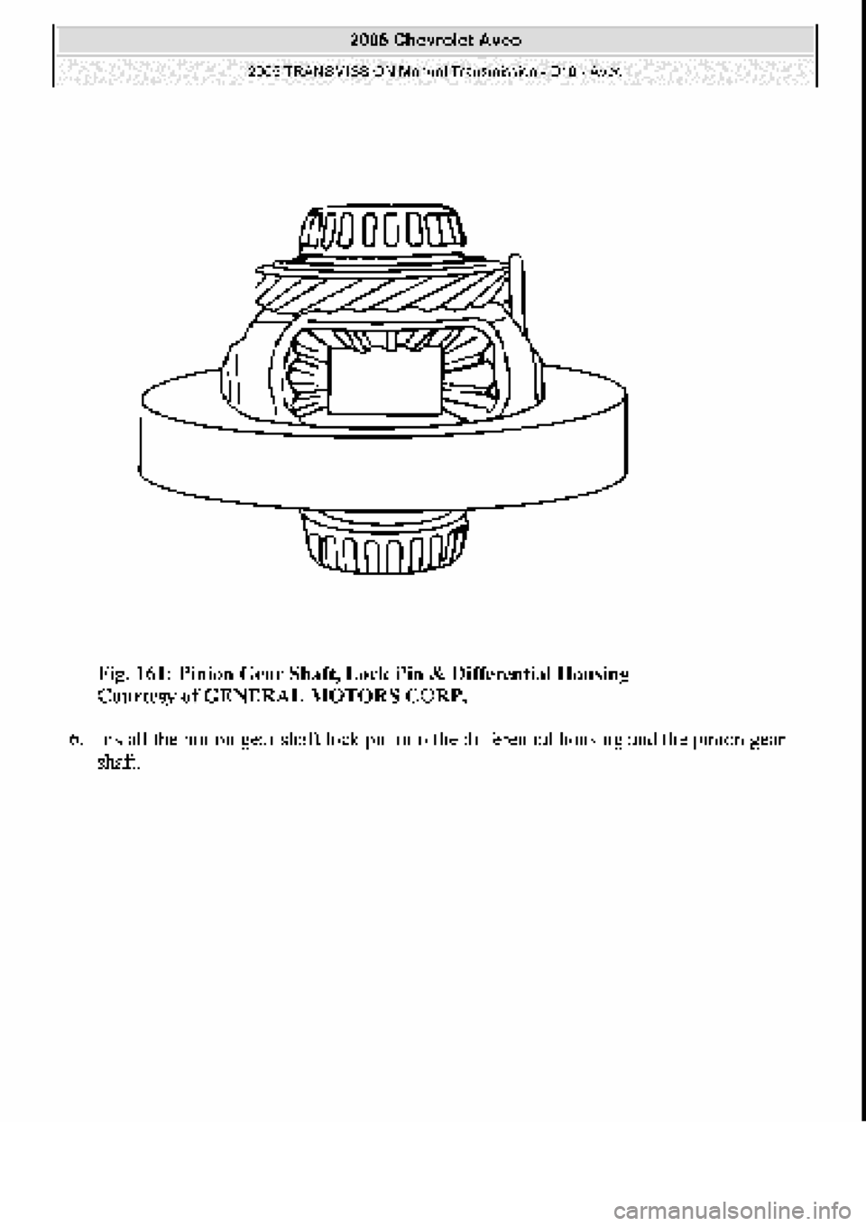 CHEVROLET AVEO 2002  Service Repair Manual 