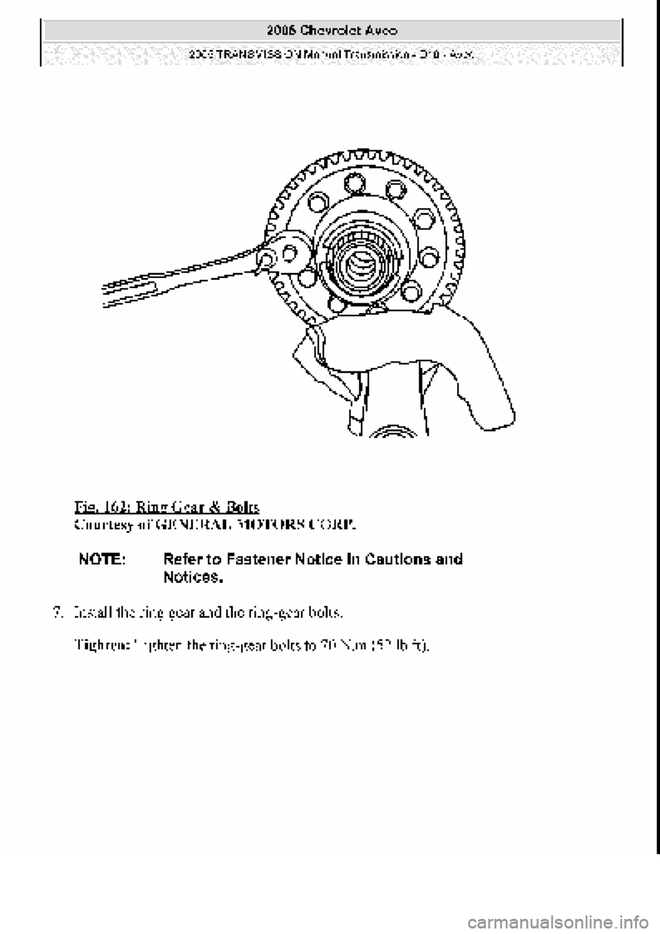 CHEVROLET AVEO 2002  Service Repair Manual 