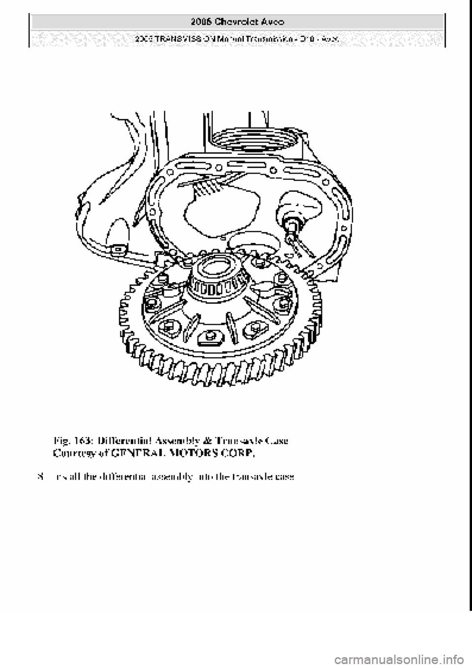 CHEVROLET AVEO 2002  Service Repair Manual 