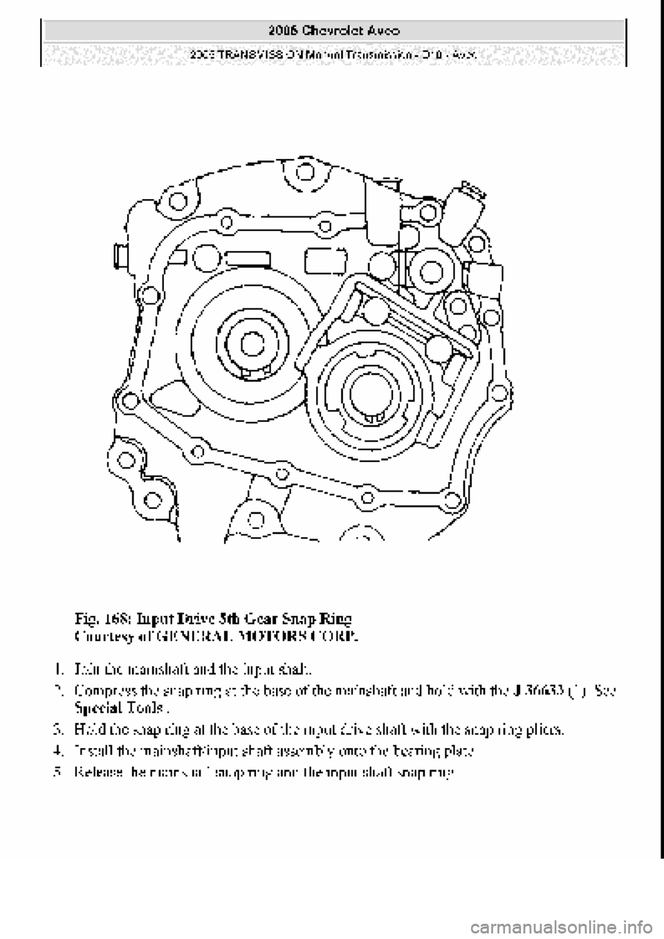 CHEVROLET AVEO 2002  Service Repair Manual 