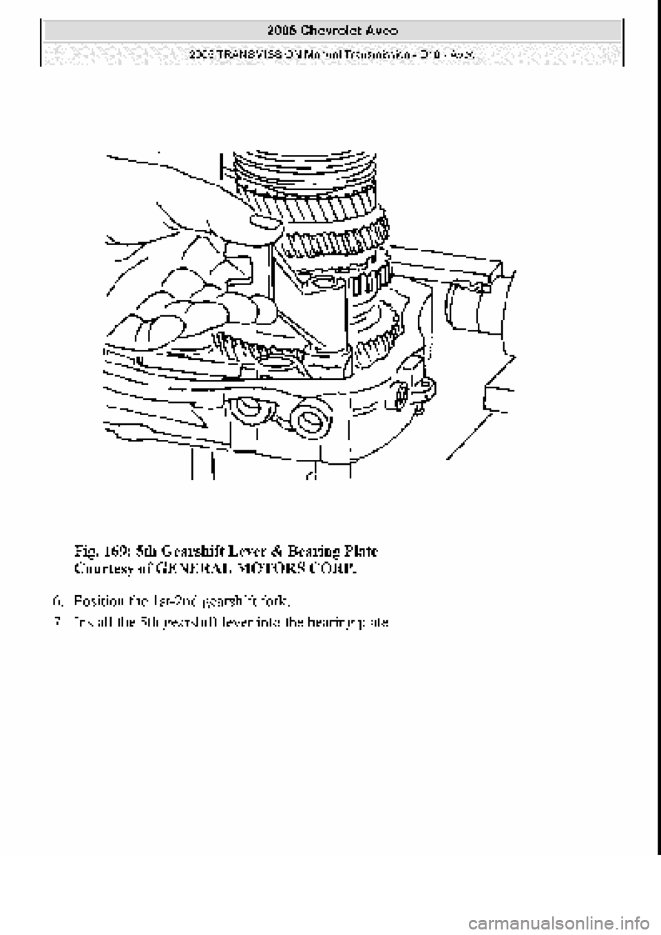 CHEVROLET AVEO 2002  Service Repair Manual 