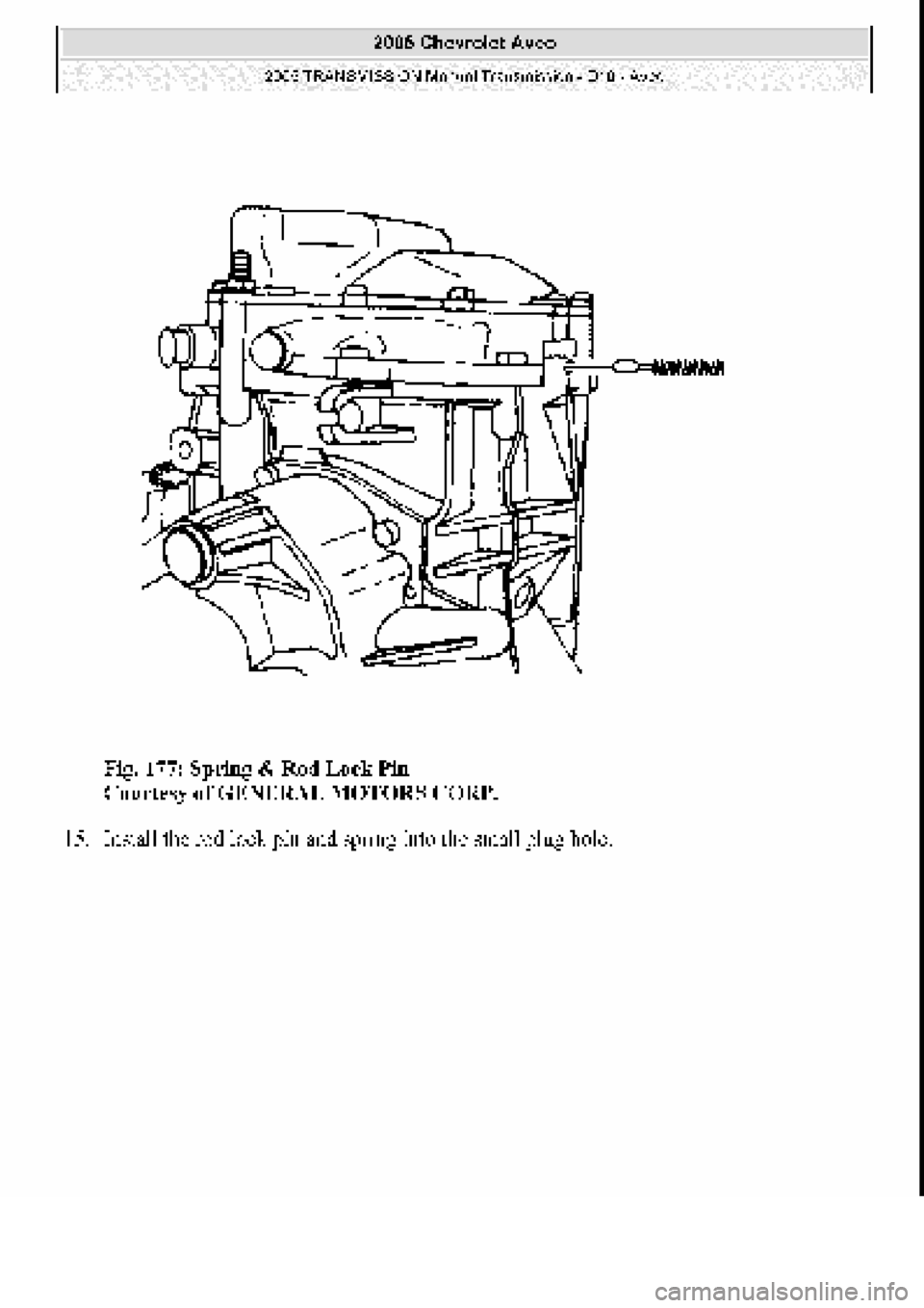 CHEVROLET AVEO 2002  Service Repair Manual 
