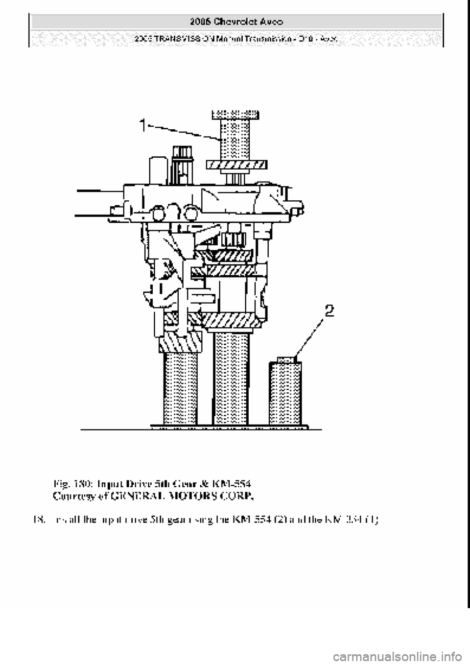 CHEVROLET AVEO 2002  Service Repair Manual 