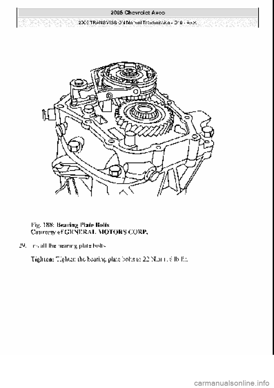 CHEVROLET AVEO 2002  Service Repair Manual 