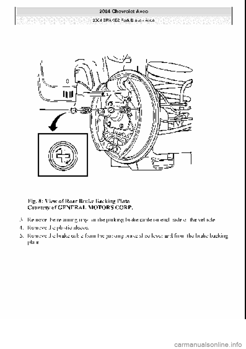 CHEVROLET AVEO 2002  Service Repair Manual 