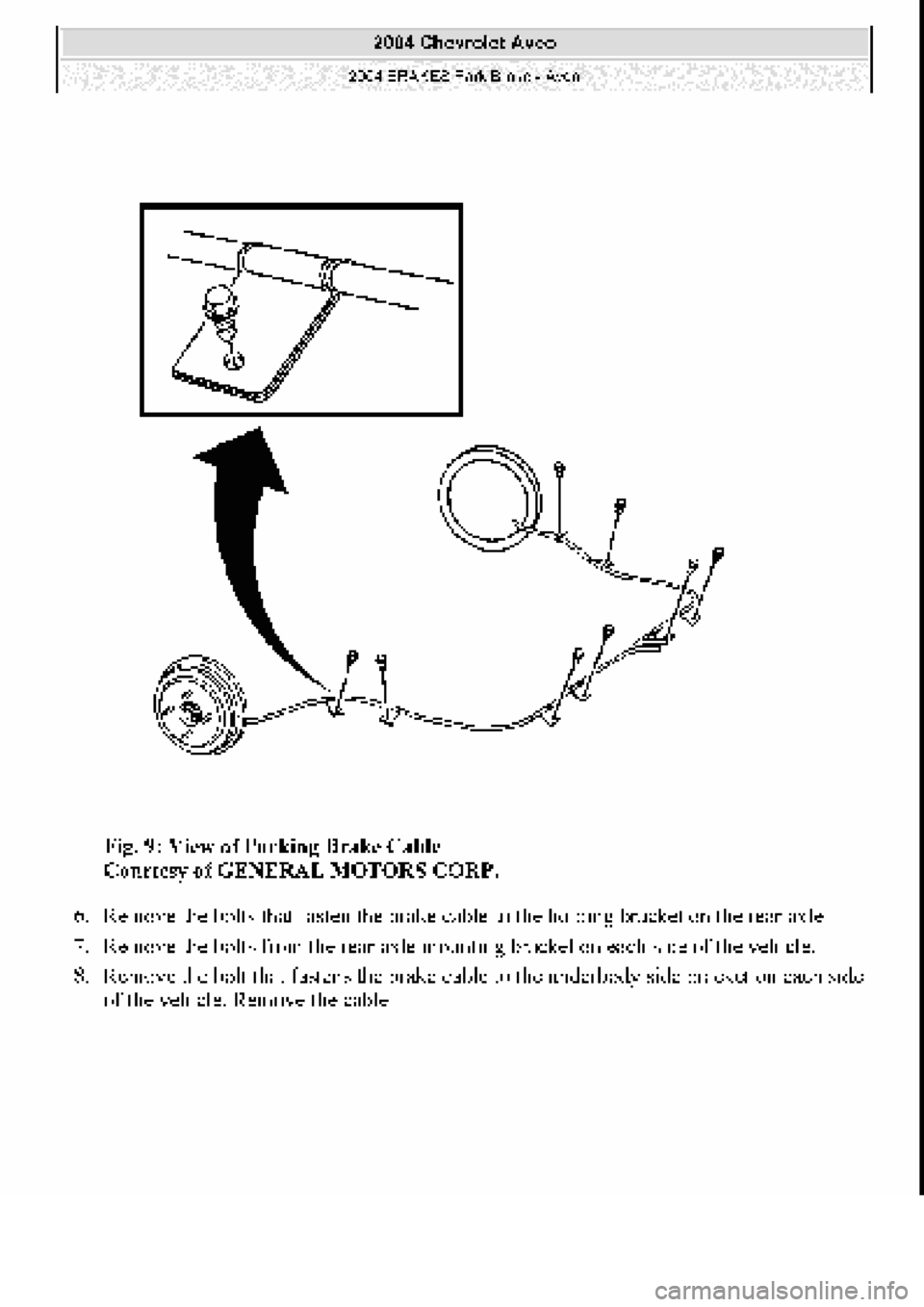 CHEVROLET AVEO 2002  Service Repair Manual 