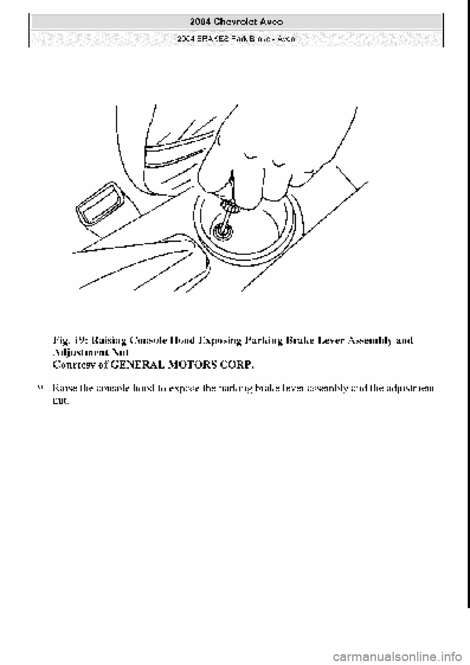 CHEVROLET AVEO 2002  Service Repair Manual 