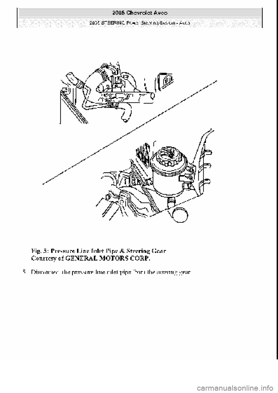 CHEVROLET AVEO 2002  Service Repair Manual 