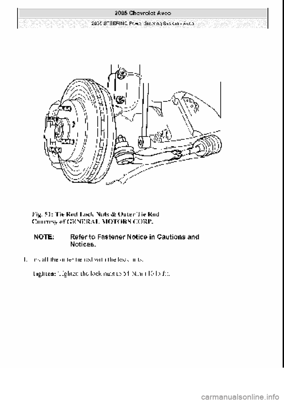 CHEVROLET AVEO 2002  Service Repair Manual 