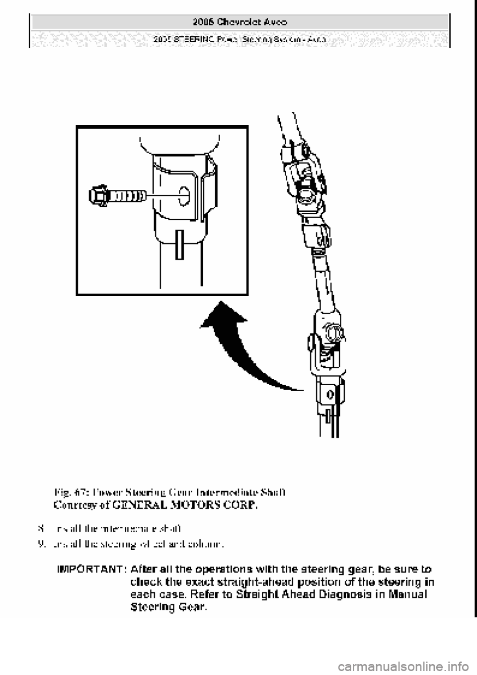 CHEVROLET AVEO 2002  Service Repair Manual 