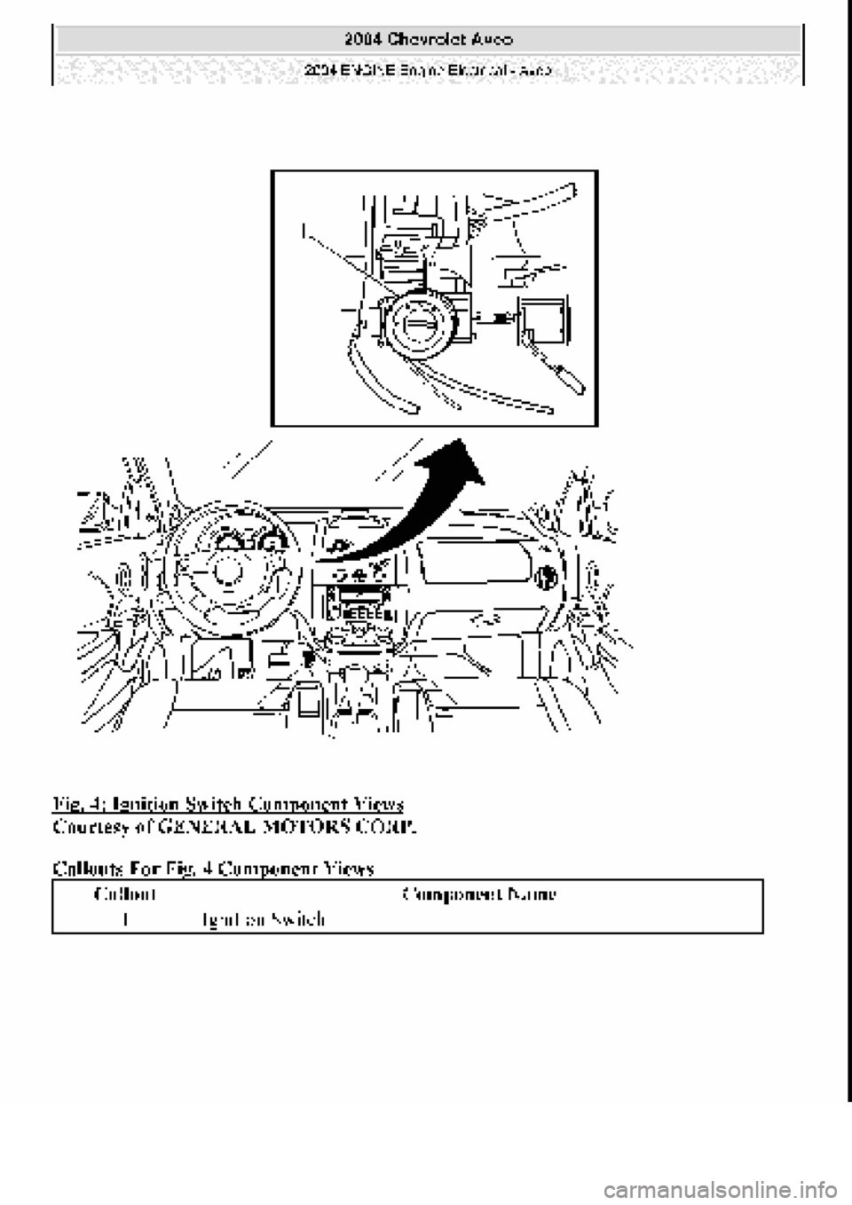 CHEVROLET AVEO 2002  Service Repair Manual 