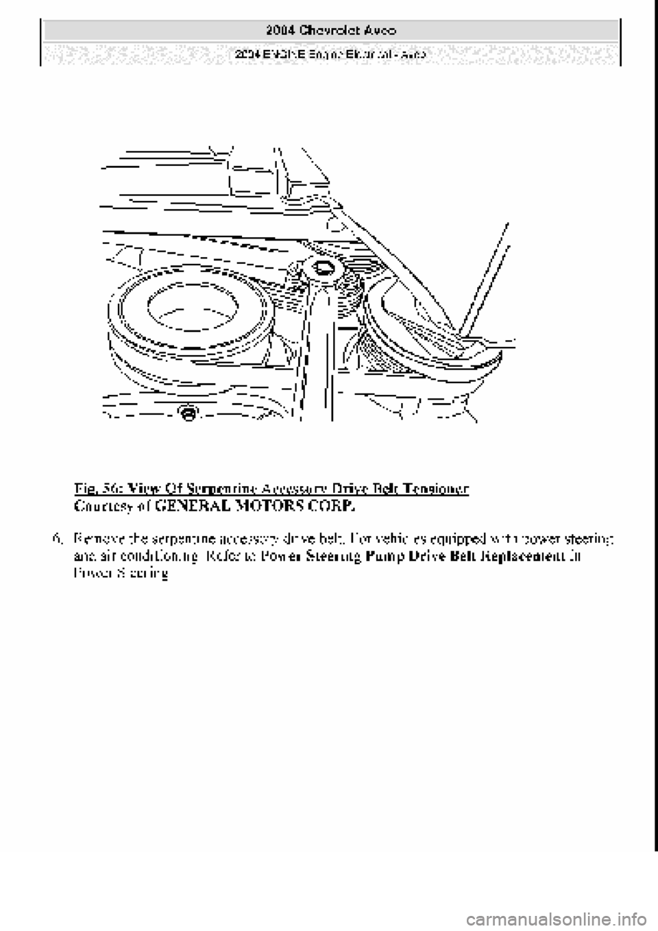 CHEVROLET AVEO 2002  Service Repair Manual 