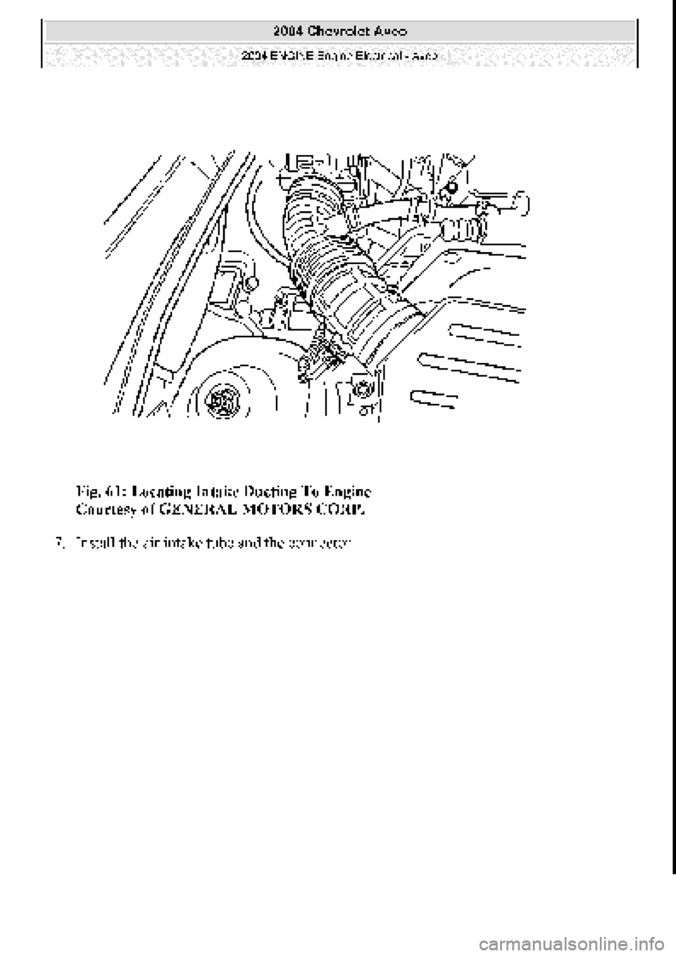 CHEVROLET AVEO 2002  Service Repair Manual 