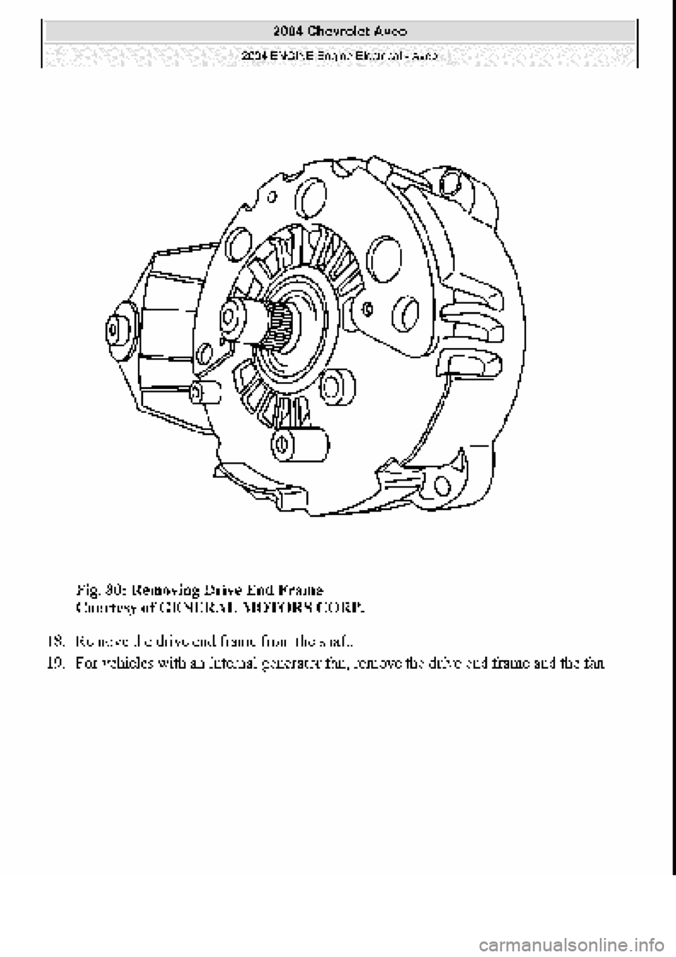 CHEVROLET AVEO 2002  Service Repair Manual 