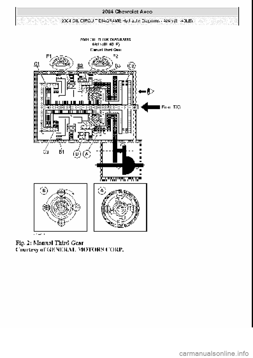 CHEVROLET AVEO 2002  Service Repair Manual 
