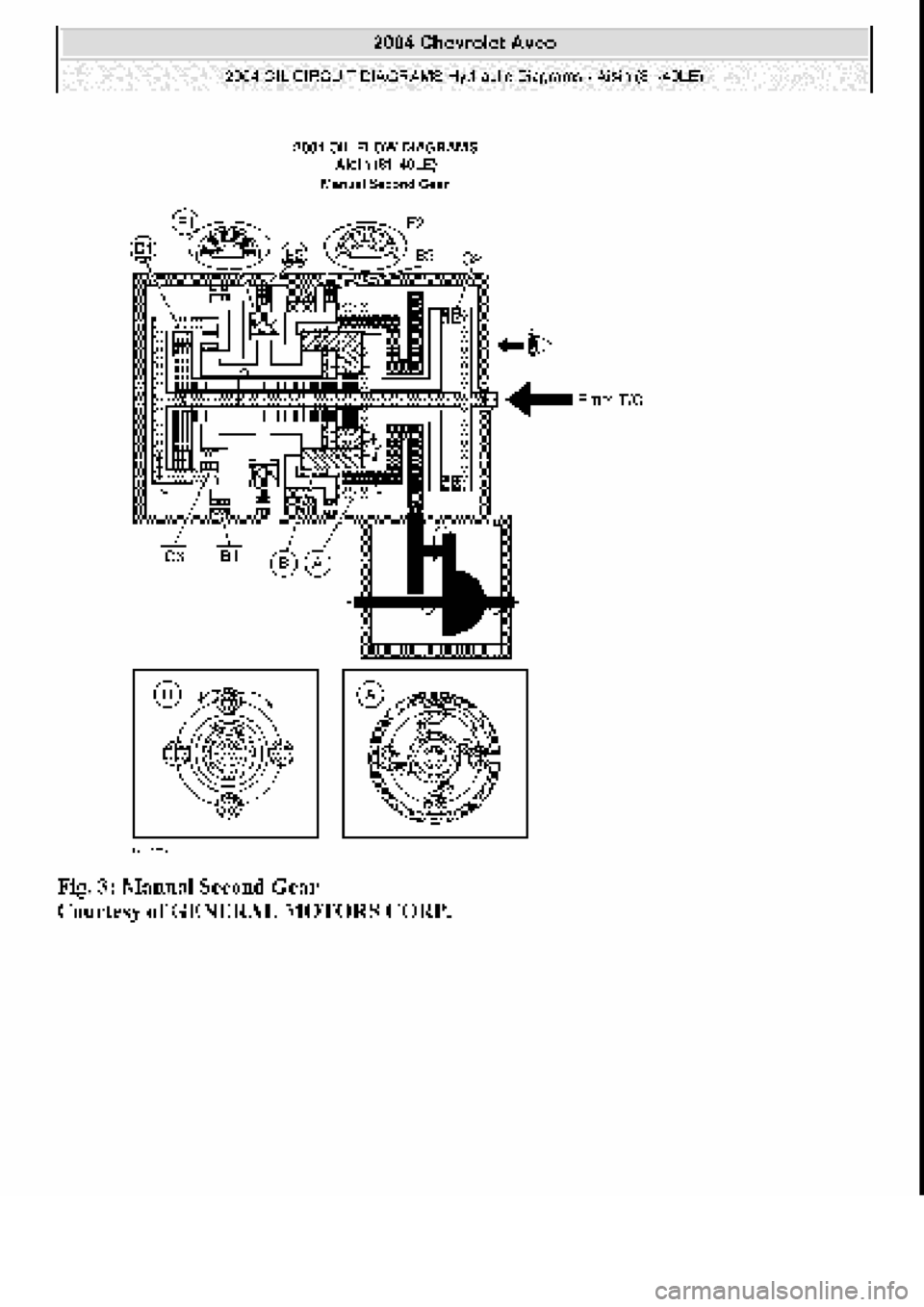 CHEVROLET AVEO 2002  Service Repair Manual 
