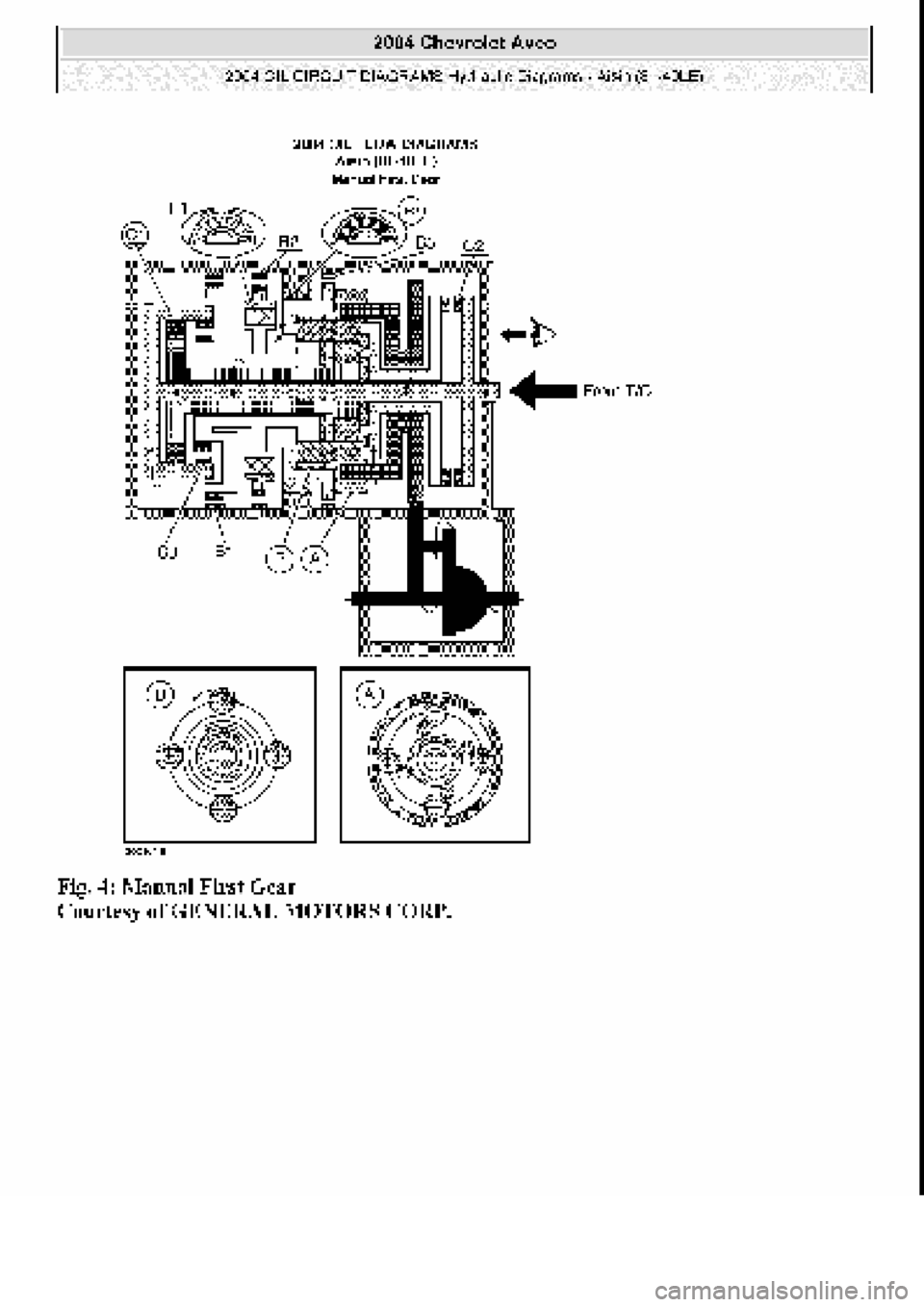 CHEVROLET AVEO 2002  Service Repair Manual 