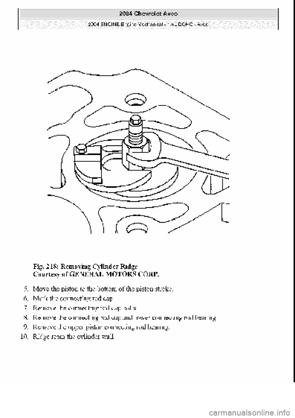 CHEVROLET AVEO 2002  Service Repair Manual 