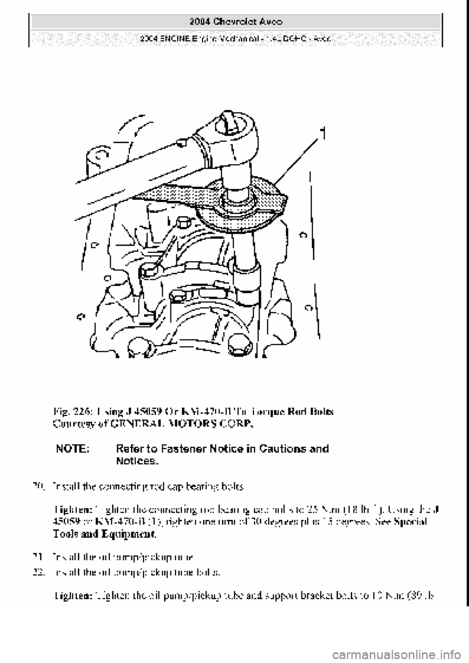 CHEVROLET AVEO 2002  Service Repair Manual 