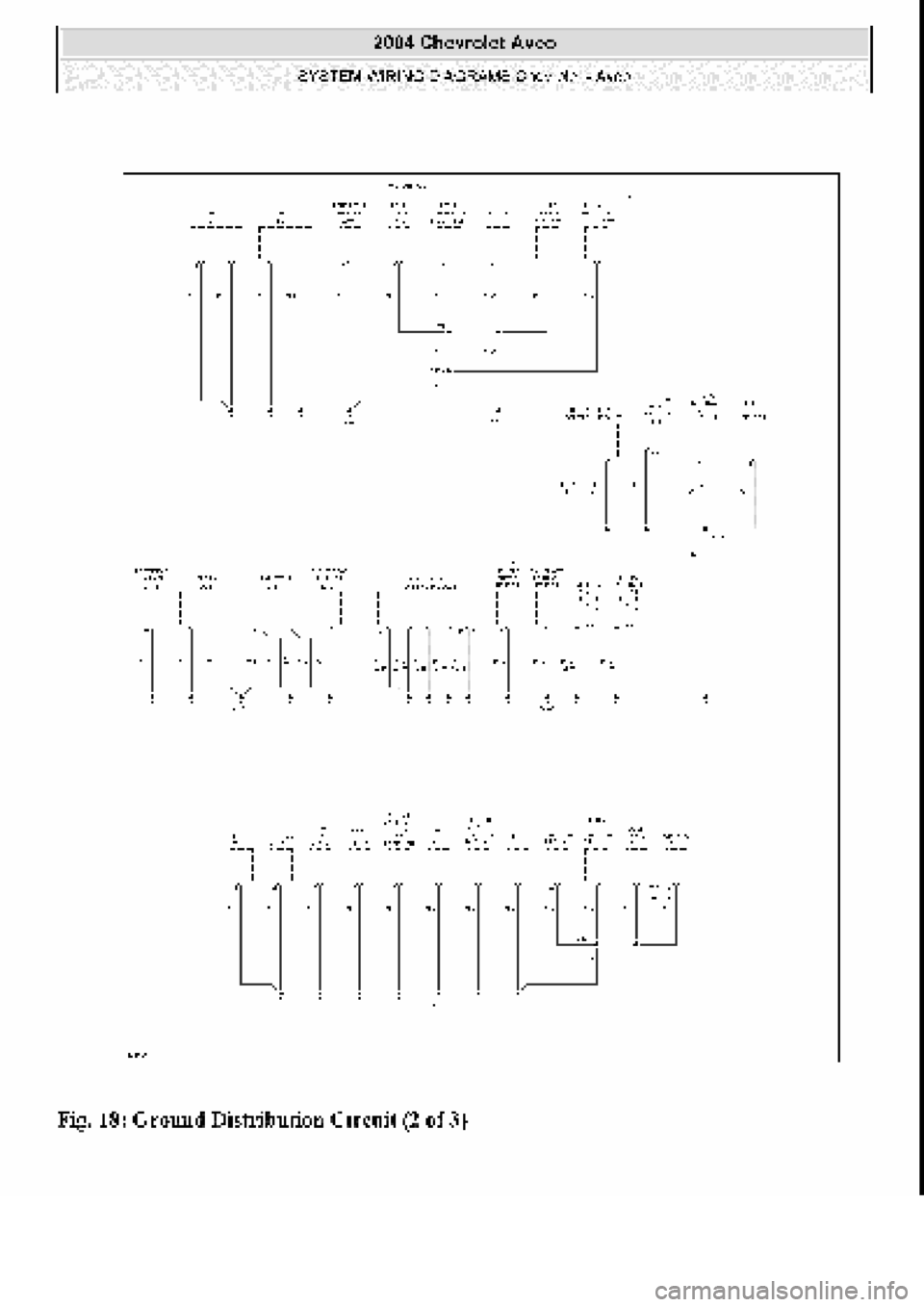 CHEVROLET AVEO 2002  Service Repair Manual 