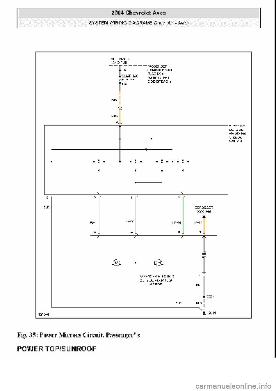 CHEVROLET AVEO 2002  Service Repair Manual 