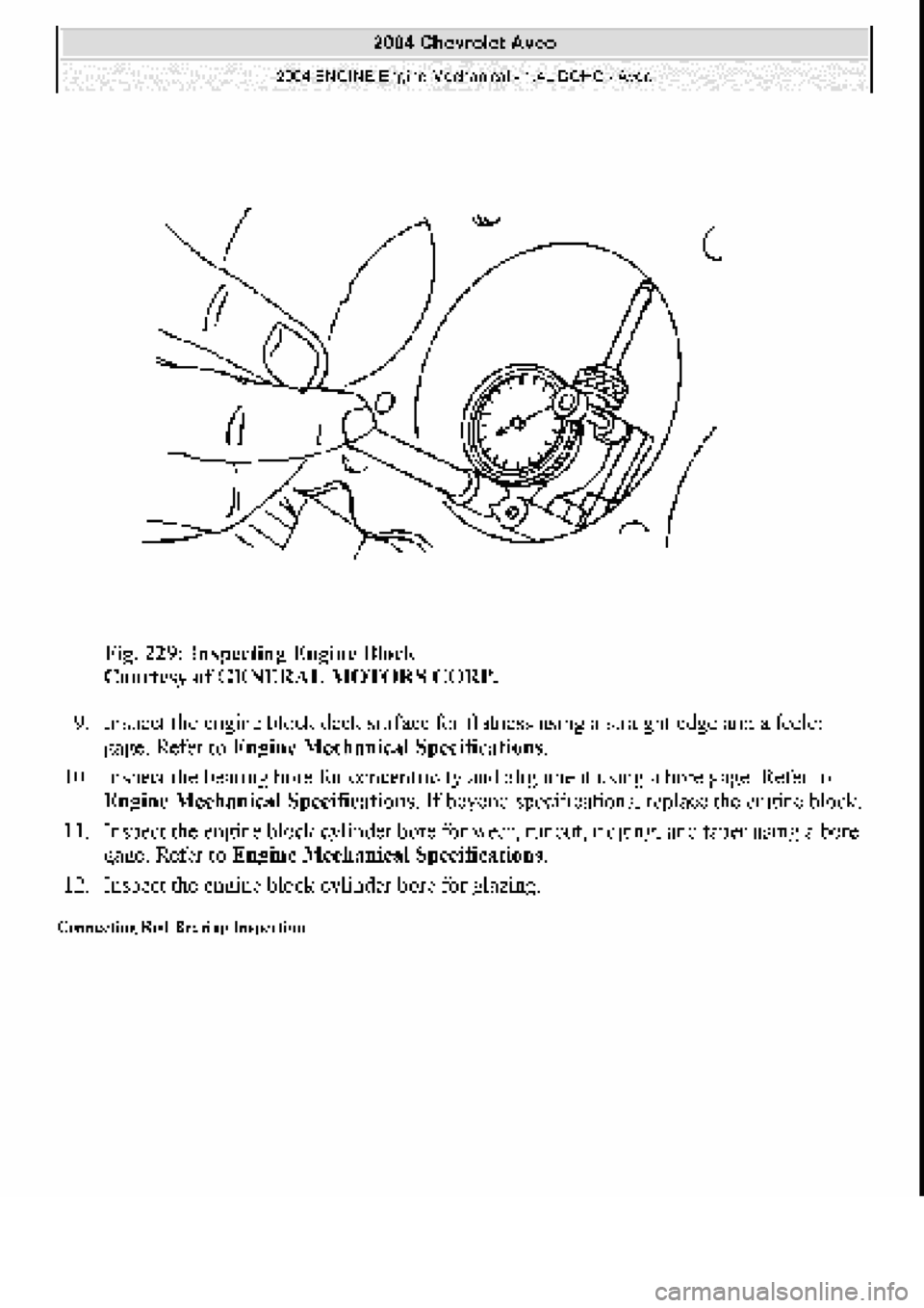 CHEVROLET AVEO 2002  Service Repair Manual 