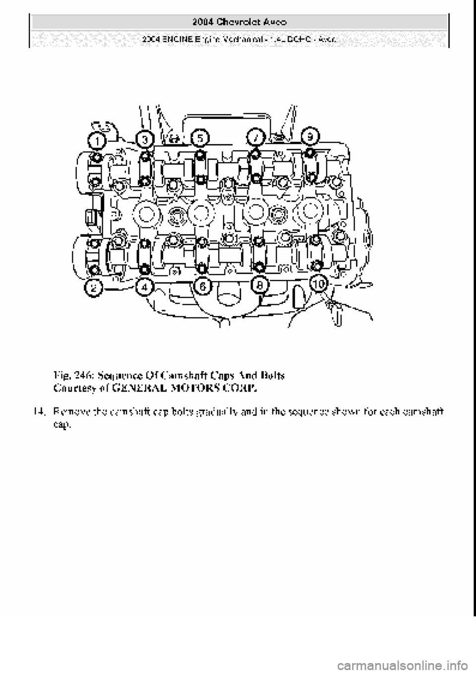 CHEVROLET AVEO 2002  Service Repair Manual 