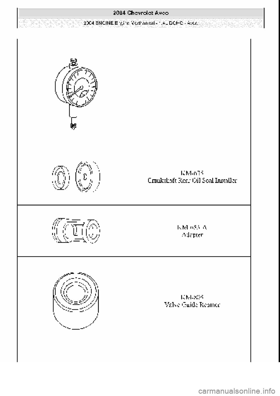 CHEVROLET AVEO 2002  Service Repair Manual 