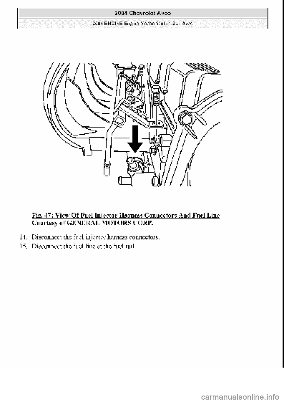 CHEVROLET AVEO 2002  Service Repair Manual 