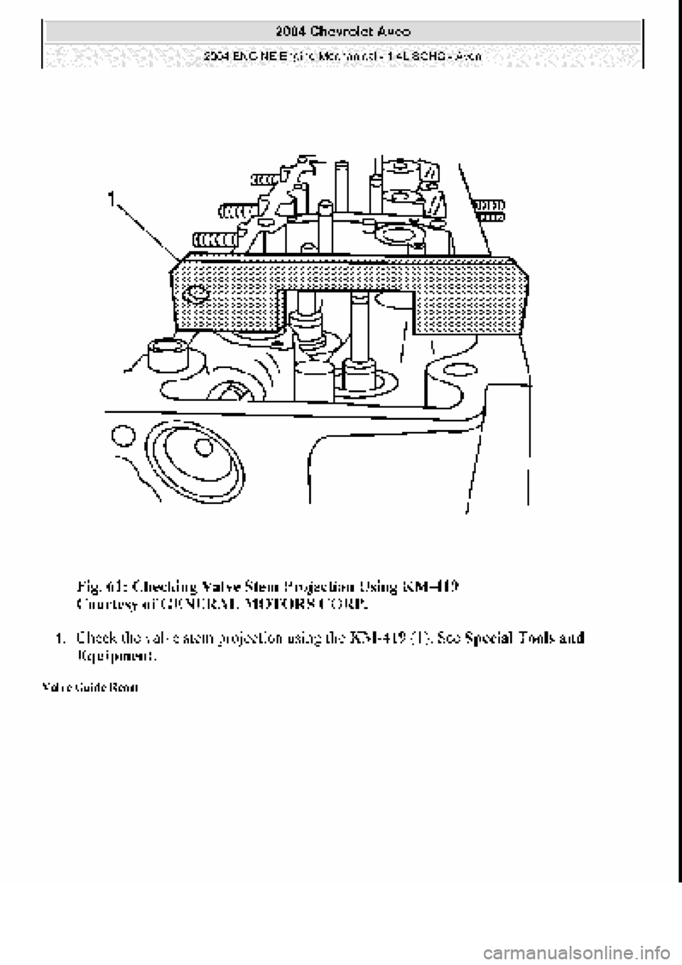 CHEVROLET AVEO 2002  Service Repair Manual 