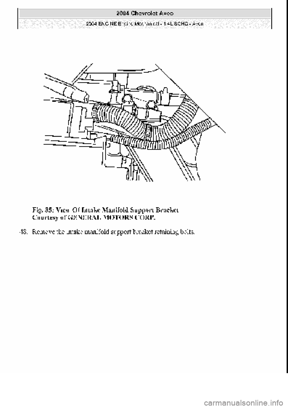 CHEVROLET AVEO 2002  Service Repair Manual 
