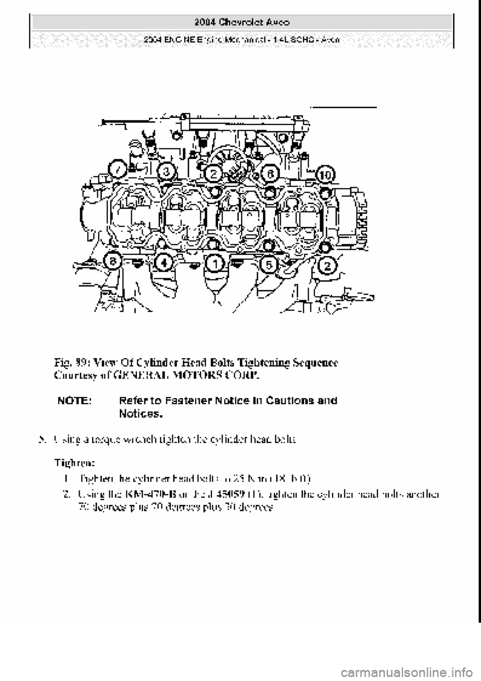 CHEVROLET AVEO 2002  Service Repair Manual 