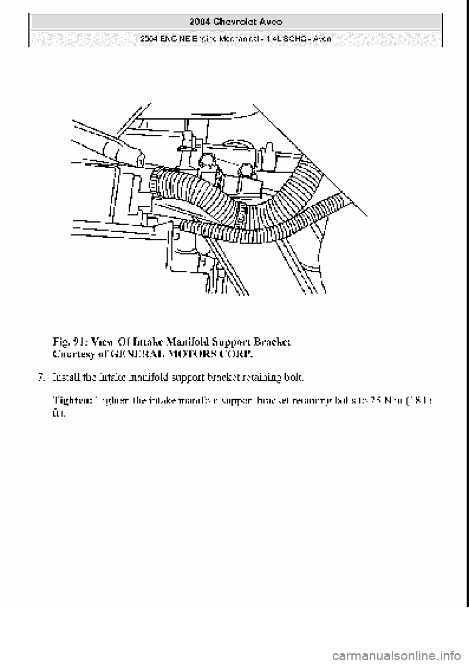 CHEVROLET AVEO 2002  Service Repair Manual 