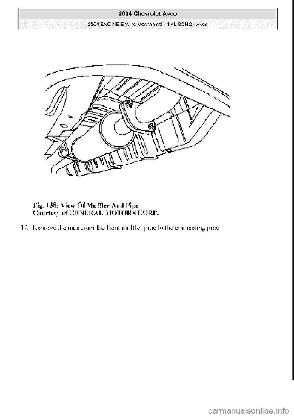 CHEVROLET AVEO 2002  Service Repair Manual 