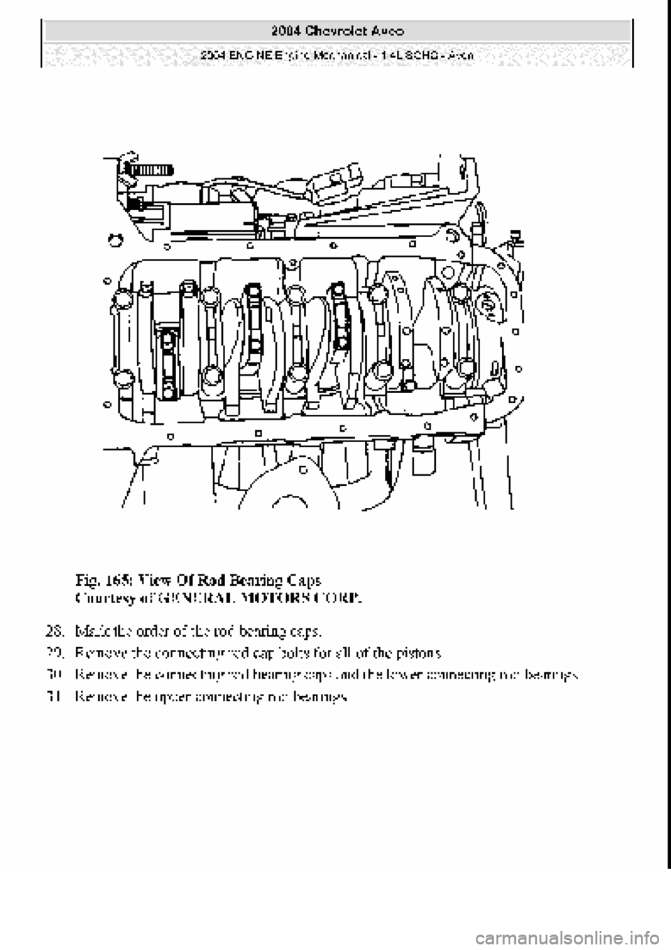 CHEVROLET AVEO 2002  Service Repair Manual 