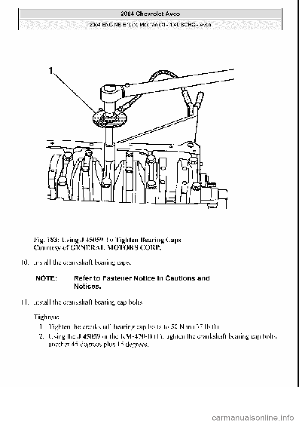 CHEVROLET AVEO 2002  Service Repair Manual 