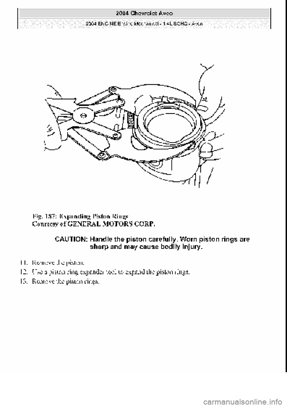 CHEVROLET AVEO 2002  Service Repair Manual 