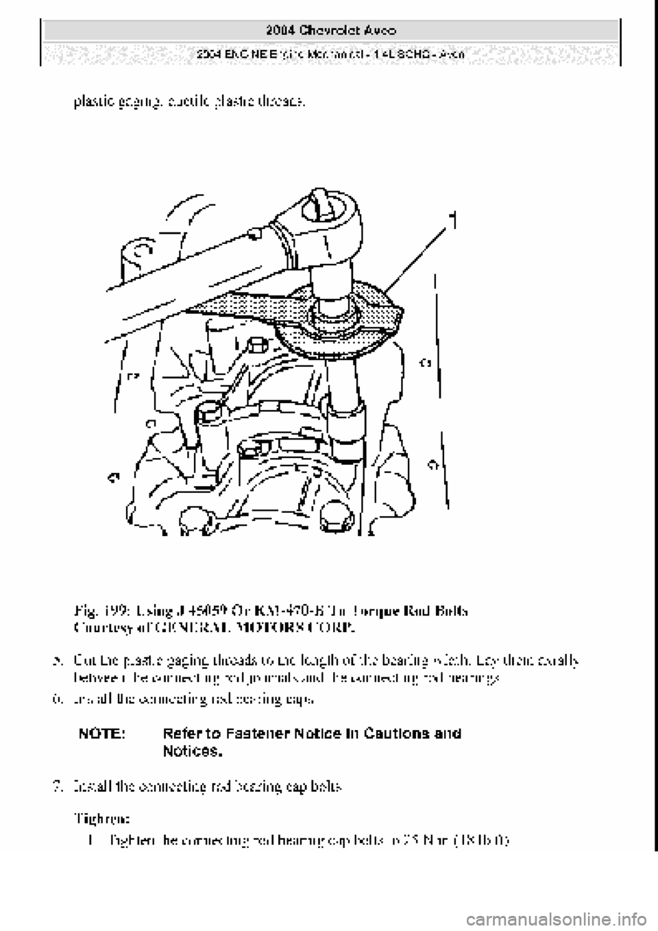 CHEVROLET AVEO 2002  Service Repair Manual 