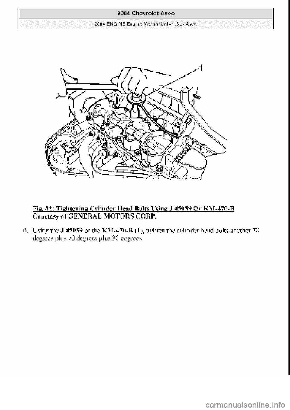 CHEVROLET AVEO 2002  Service Repair Manual 