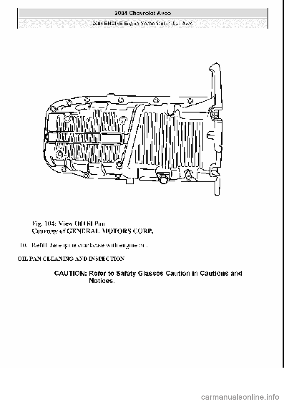 CHEVROLET AVEO 2002  Service Repair Manual 