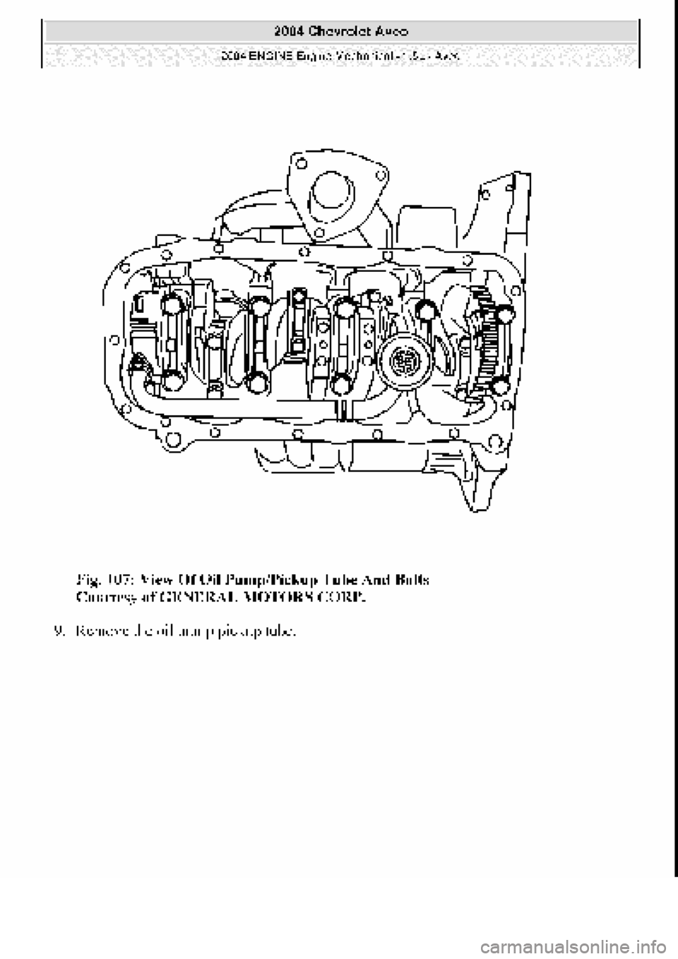 CHEVROLET AVEO 2002  Service Repair Manual 