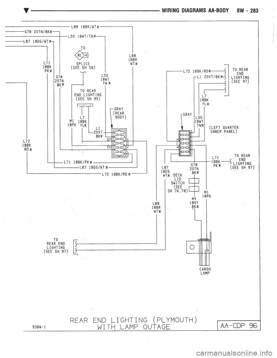 CHEVROLET DYNASTY 1993  Service Manual 