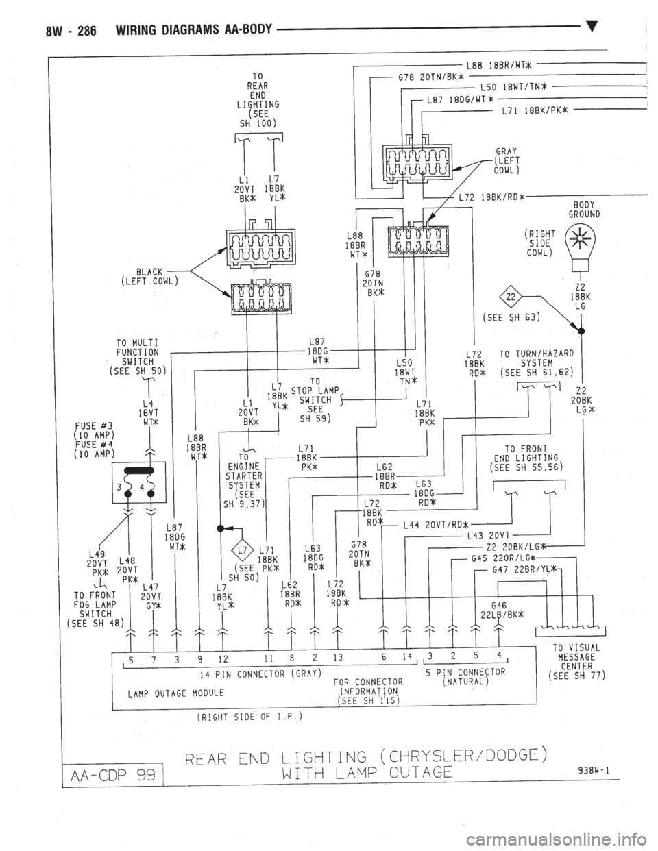CHEVROLET DYNASTY 1993  Service Manual 